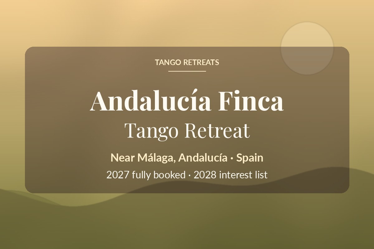 Andalucía Finca Tango Retreat
