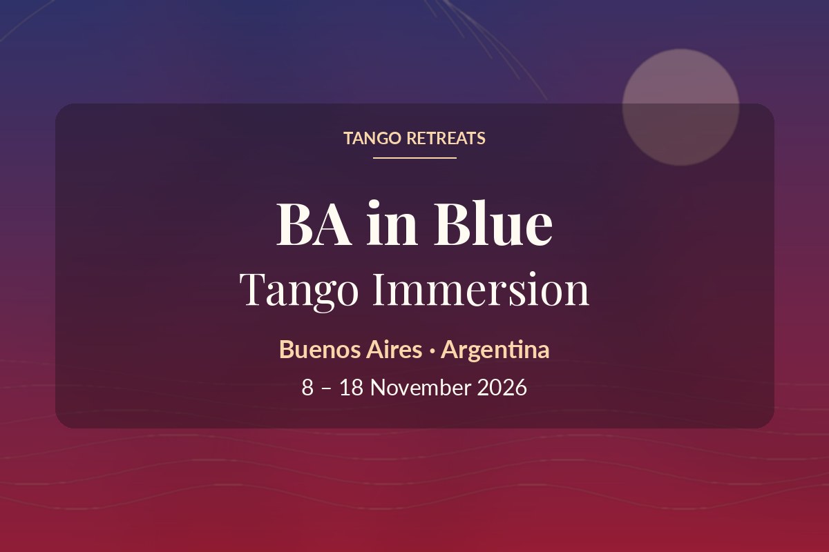 BA in Blue Tango Immersion
