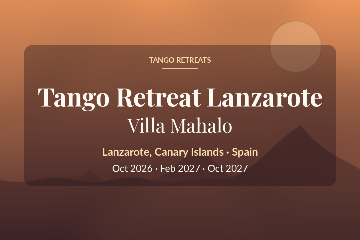 Tango Retreat Lanzarote - Villa Mahalo