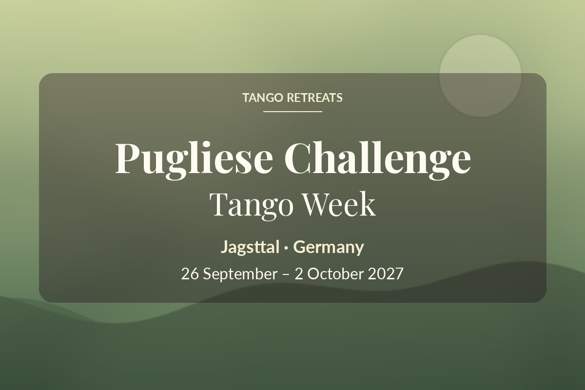 Pugliese Challenge Tango Week - Jagsttal 2027