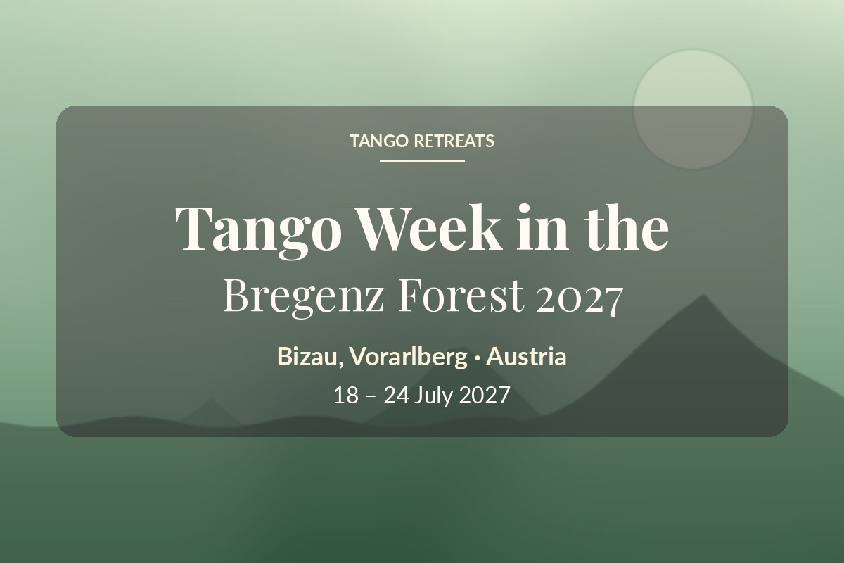Tango Week in the Bregenz Forest 2027