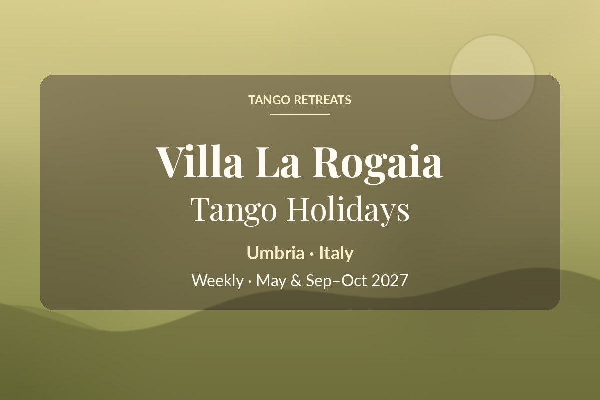 Villa La Rogaia Tango Holidays - Umbria